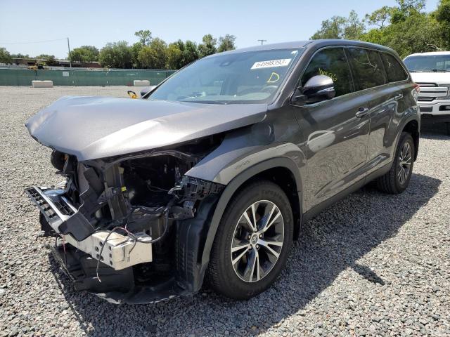 TOYOTA HIGHLANDER 2019 with VIN 5TDZARFH8KS057388 - Photo from auction