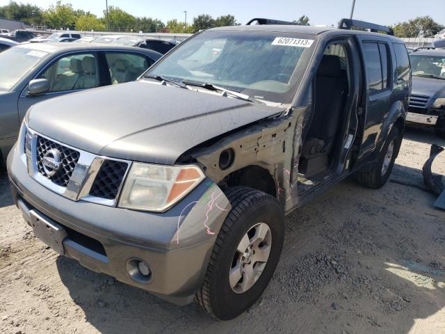NISSAN PATHFINDER 2005 with VIN 5N1AR18U35C776499 - Photo from auction