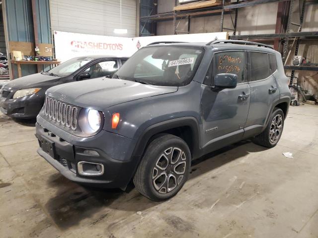 JEEP RENEGADE L 2017 with VIN ZACCJBBB9HPF44362 - Photo from auction