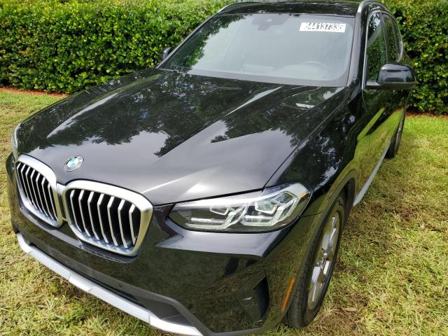 BMW X3 SDRIVE3 2022 with VIN 5UX43DP05N9J86013 - Photo from auction