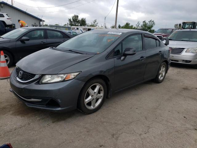 HONDA CIVIC LX 2013 with VIN 19XFB2E50DE010223 - Photo from auction