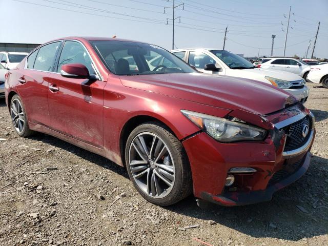 Photo 4 from auction – 2014 INFINITI Q50 BASE with VIN JN1BV7AR6EM690050