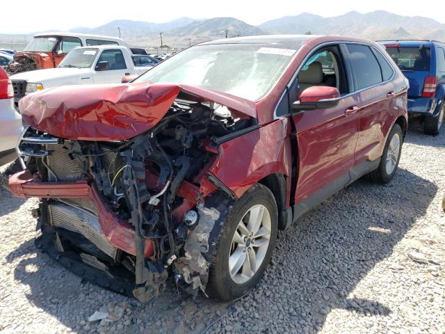 FORD EDGE SEL 2015 with VIN 2FMTK4J93FBC04175 - Photo from auction