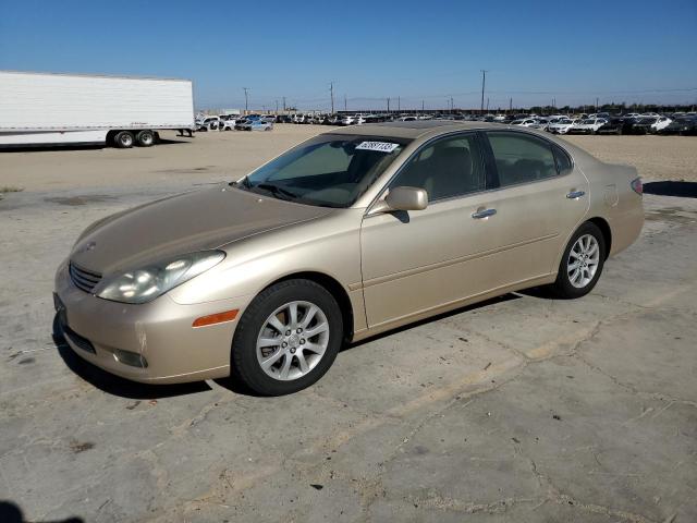 LEXUS ES 300 2003 with VIN JTHBF30G630140000 - Photo from auction