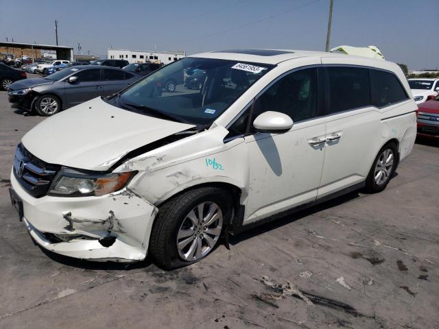 HONDA ODYSSEY EX 2016 with VIN 5FNRL5H61GB095989 - Photo from auction