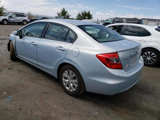 Photo 2 from auction – 2012 HONDA CIVIC LX with VIN 2HGFB2F53CH599402