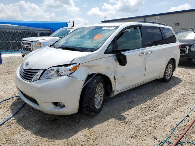 TOYOTA SIENNA XLE 2016 with VIN 5TDYK3DC5GS718430 - Photo from auction