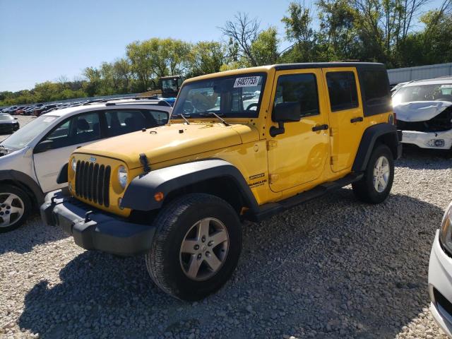 JEEP WRANGLER U 2015 with VIN 1C4BJWDG0FL665164 - Photo from auction