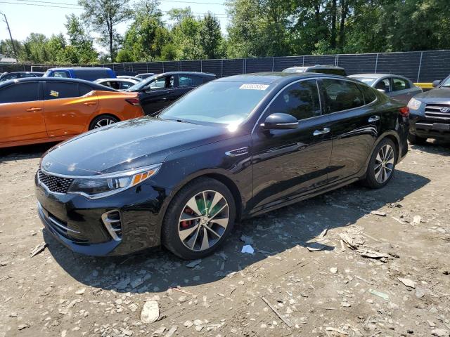 KIA OPTIMA SX 2016 with VIN 5XXGW4L24GG052662 - Photo from auction