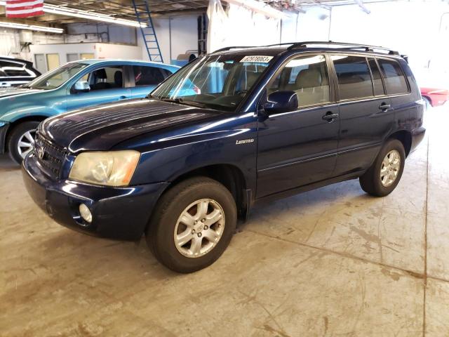 TOYOTA HIGHLANDER 2002 with VIN JTEHF21A120075163 - Photo from auction
