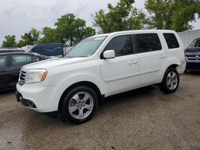 HONDA PILOT EXL 2012 with VIN 5FNYF4H57CB048755 - Photo from auction