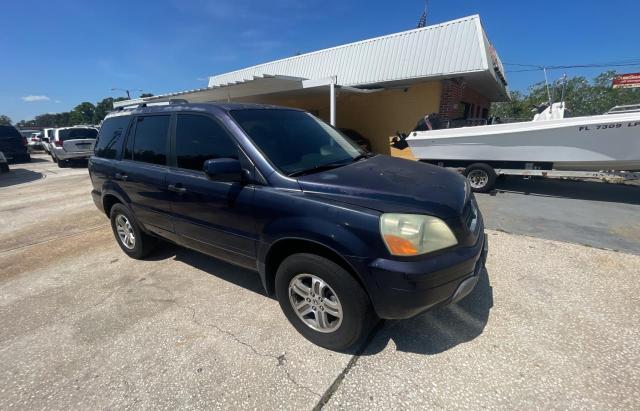 HONDA PILOT EXL 2004 with VIN 2HKYF18534H524873 - Photo from auction