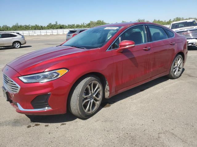 FORD FUSION SEL 2019 with VIN 3FA6P0CD3KR135552 - Photo from auction