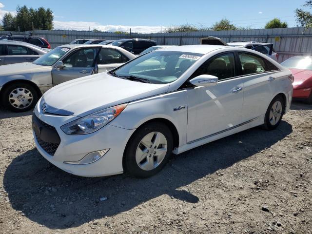 HYUNDAI SONATA HYB 2012 with VIN KMHEC4A46CA040311 - Photo from auction