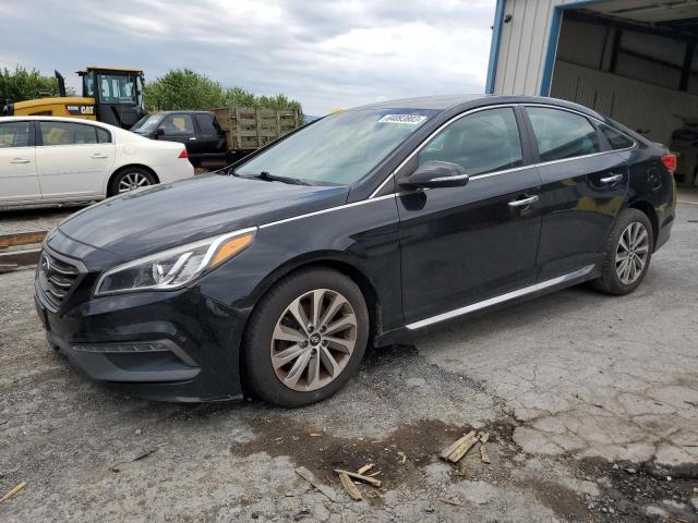HYUNDAI SONATA SPO 2016 with VIN 5NPE34AF1GH312624 - Photo from auction