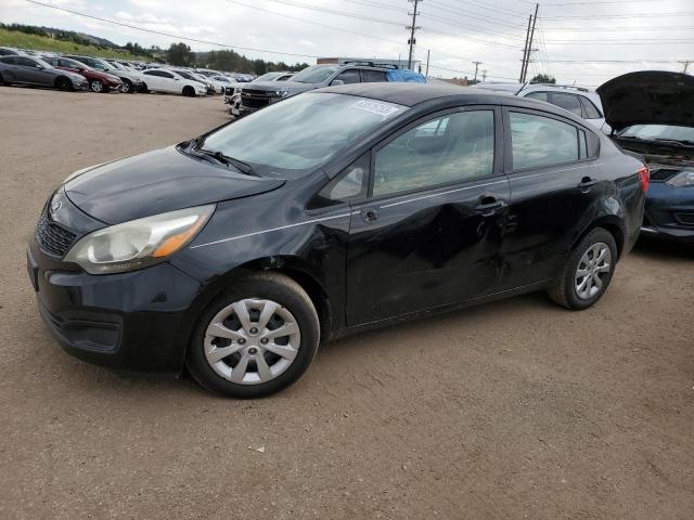 KIA RIO LX 2013 with VIN KNADM4A3XD6164295 - Photo from auction