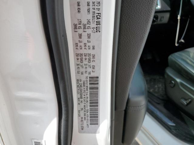 Photo 14 from auction – 2017 DODGE DURANGO GT with VIN 1C4RDJDGXHC924089