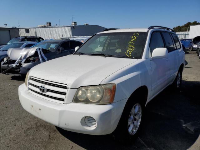TOYOTA HIGHLANDER 2003 with VIN JTEGD21A730060525 - Photo from auction