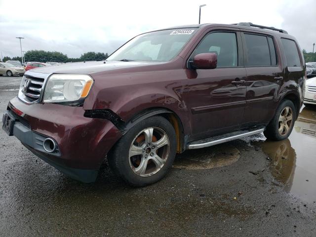 HONDA PILOT EXL 2012 with VIN 5FNYF4H52CB080741 - Photo from auction