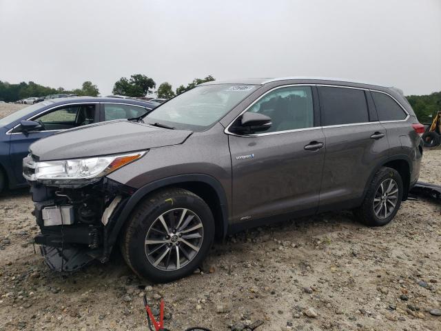 TOYOTA HIGHLANDER 2019 with VIN 5TDJGRFH2KS070472 - Photo from auction