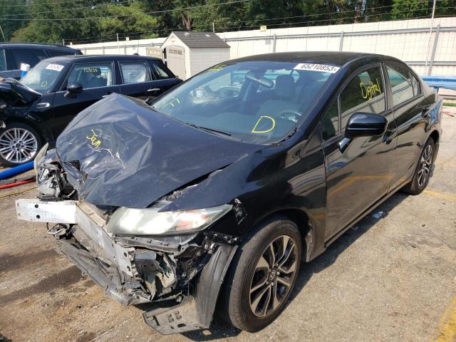HONDA CIVIC LX 2014 with VIN 19XFB2F54EE035142 - Photo from auction