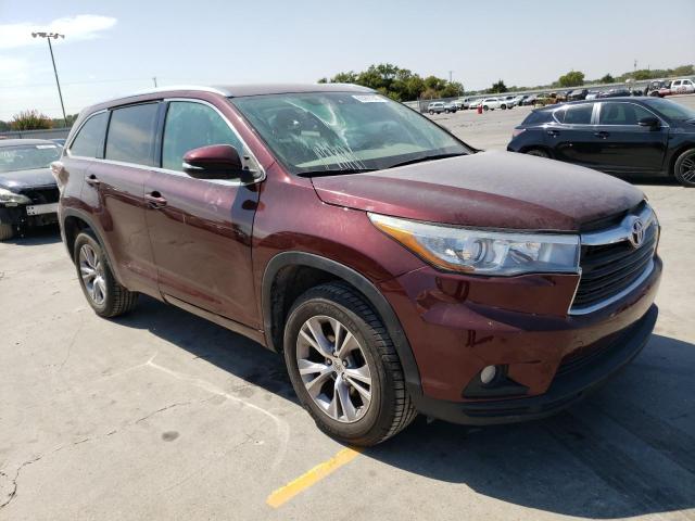 Photo 4 from auction – 2015 TOYOTA HIGHLANDER with VIN 5TDKKRFH4FS086214