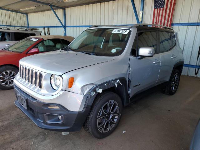 JEEP RENEGADE L 2015 with VIN ZACCJBDT6FPB50532 - Photo from auction