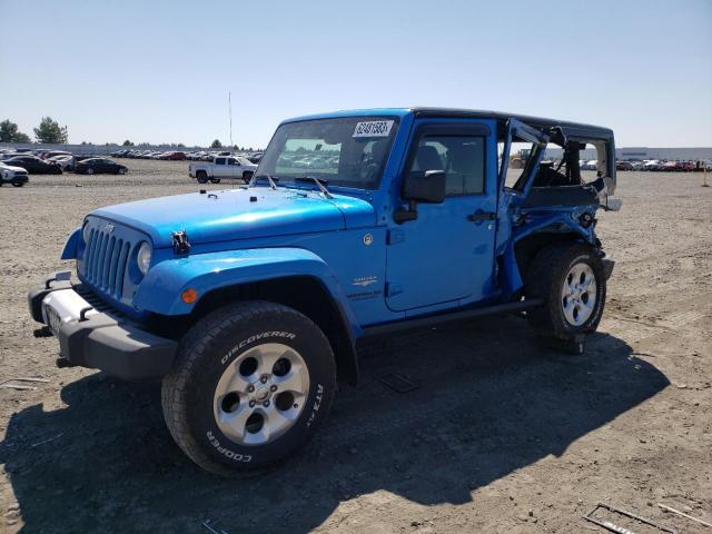 JEEP WRANGLER U 2015 with VIN 1C4BJWEG8FL533395 - Photo from auction