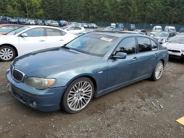 BMW 750 2007 with VIN WBAHN83537DT69249 - Photo from auction