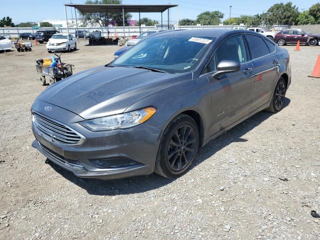 Photo 1 from auction – 2017 FORD FUSION SE with VIN 3FA6P0LUXHR266079