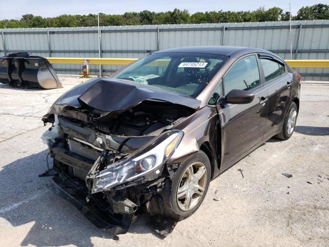 KIA FORTE LX 2018 with VIN 3KPFK4A77JE182957 - Photo from auction