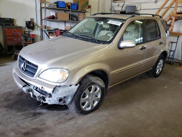 Photo 1 from auction – 2003 MERCEDES-BENZ ML 320 with VIN 4JGAB54E13A374905