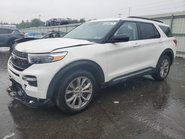 FORD EXPLORER X 2022 with VIN 1FMSK8DH9NGA62055 - Photo from auction