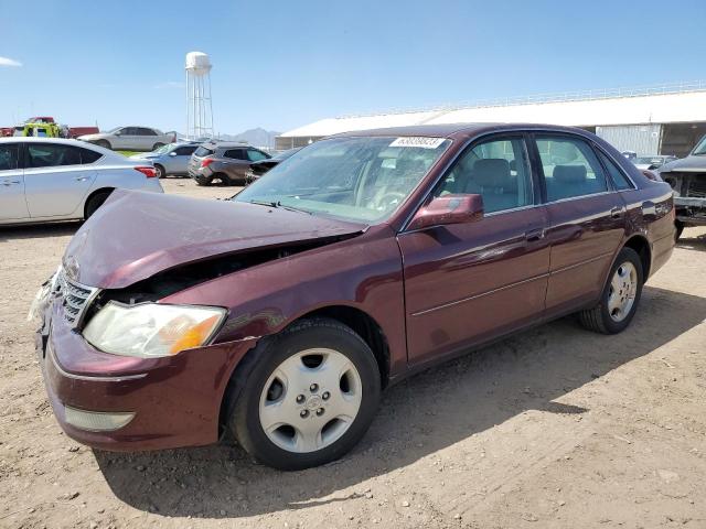 TOYOTA AVALON XL 2003 with VIN 4T1BF28B53U270035 - Photo from auction