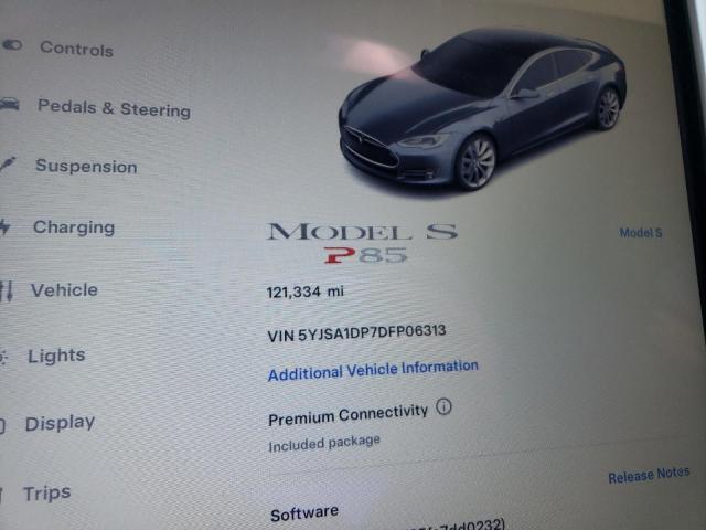 Photo 9 from auction – 2013 TESLA MODEL S with VIN 5YJSA1DP7DFP06313