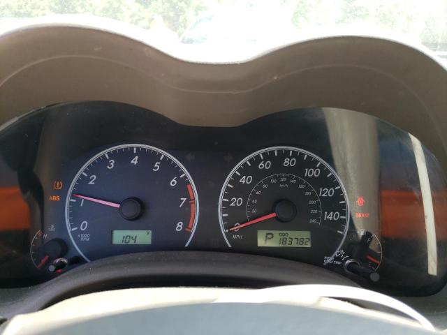 Photo 9 from auction – 2010 TOYOTA COROLLA BA with VIN 2T1BU4EE2AC384718