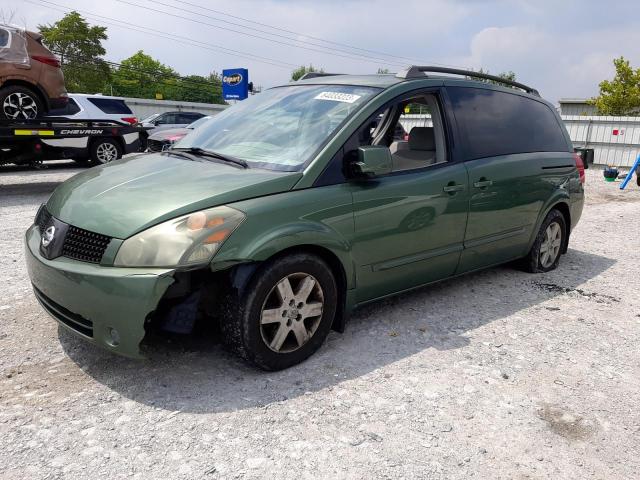 NISSAN QUEST S 2004 with VIN 5N1BV28U14N363750 - Photo from auction