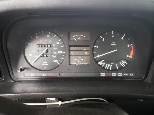 Photo 9 from auction – 1988 BMW 528 E AUTO with VIN WBADK830XJ9890779