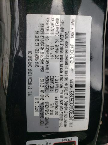 Photo 14 from auction – 2012 MAZDA CX-9 with VIN JM3TB2CAXC0350383