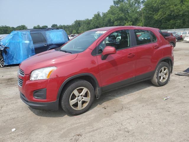 CHEVROLET TRAX 1LS 2015 with VIN KL7CJPSB5FB101711 - Photo from auction