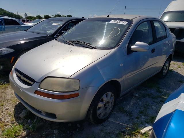 CHEVROLET AVEO BASE 2006 with VIN KL1TD56636B545043 - Photo from auction