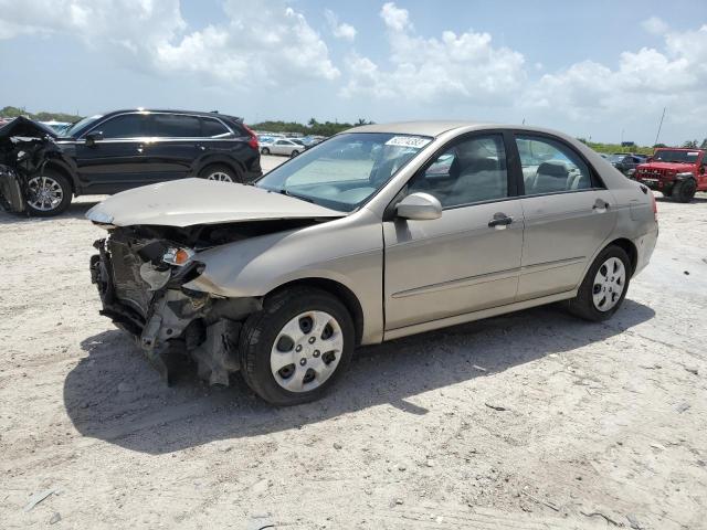 KIA SPECTRA EX 2009 with VIN KNAFE221195617546 - Photo from auction