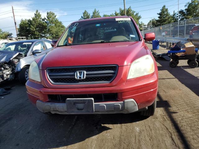 Photo 5 from auction – 2005 HONDA PILOT EXL with VIN 5FNYF18575B004739