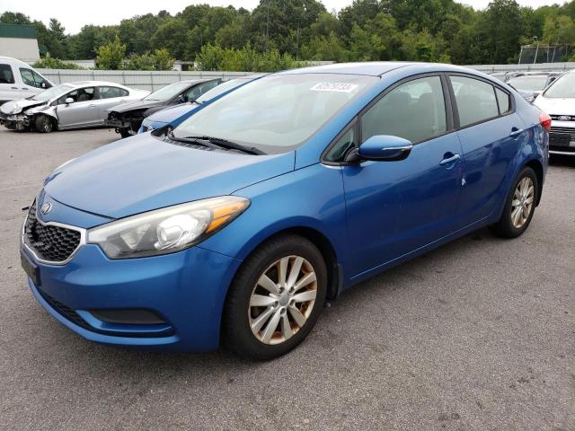 KIA FORTE LX 2014 with VIN KNAFX4A69E5074962 - Photo from auction