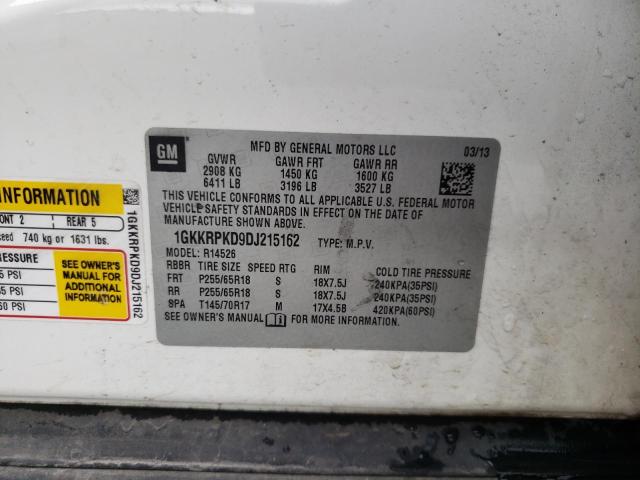 Photo 14 from auction – 2013 GMC ACADIA SLE with VIN 1GKKRPKD9DJ215162