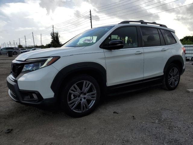 HONDA PASSPORT E 2020 with VIN 5FNYF7H59LB001115 - Photo from auction