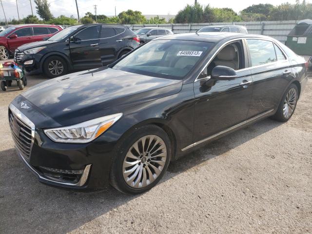 GENESIS G90 PREMIU 2017 with VIN KMHG34JA9HU023099 - Photo from auction