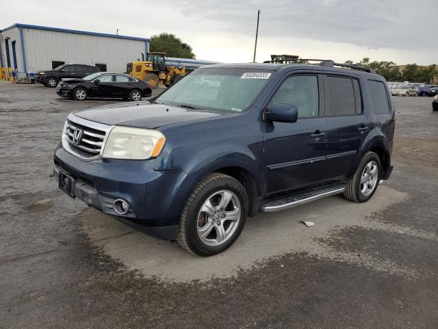 HONDA PILOT EXL 2012 with VIN 5FNYF3H50CB022251 - Photo from auction