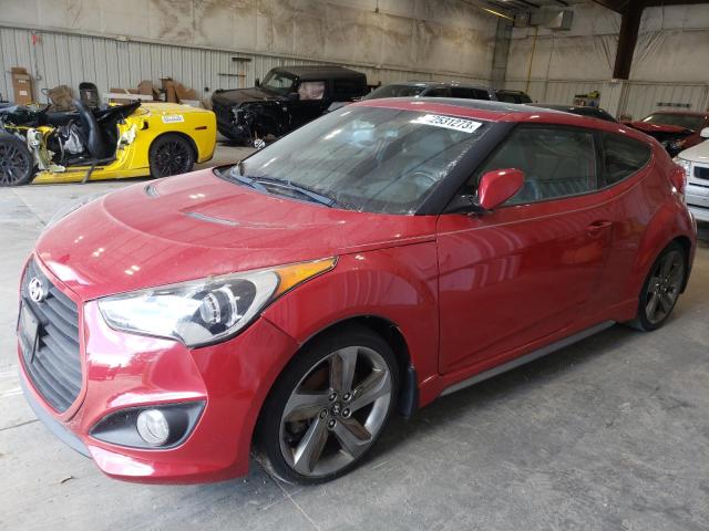 HYUNDAI VELOSTER T 2014 with VIN KMHTC6AE5EU211093 - Photo from auction