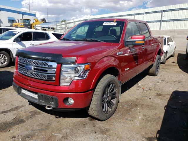 FORD F150 SUPER 2013 with VIN 1FTFW1ET1DFA61250 - Photo from auction